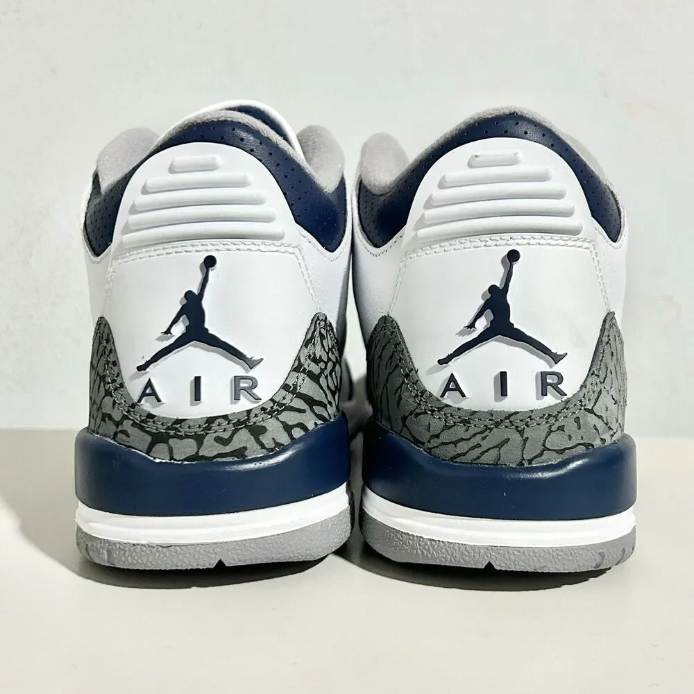 Air Jordan 3 Retro GS “Midnight Navy” Kids Size 6Y B-Grade Lifestyle Sneakers